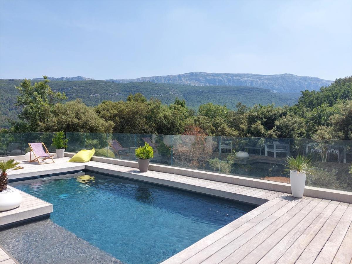 Chez Herve Et Lydie Nans-les-Pins Eksteriør bilde